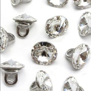 Swarovski 10mm Crystal Rhinestone Buttons 1770/139